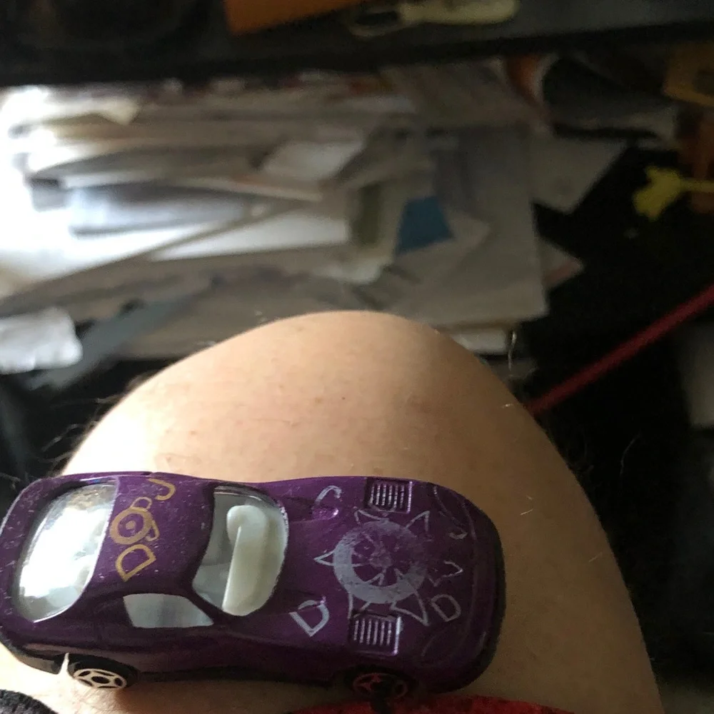 Kids Purple Toy Car Shoes - Unbranded